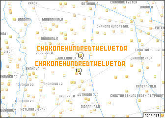 map of Chak One Hundred-twelve TDA