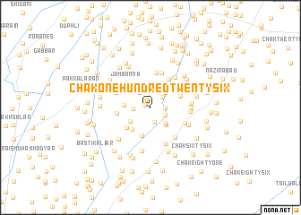 map of Chak One Hundred Twenty-six