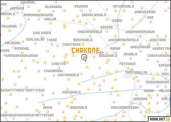 map of Chak One