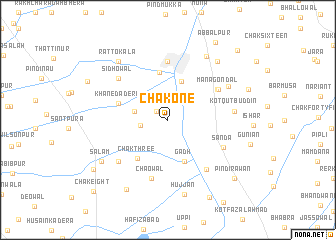 map of Chak One