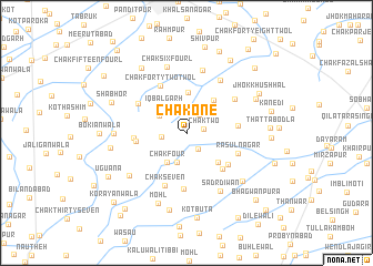 map of Chak One