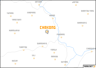 map of Chakong