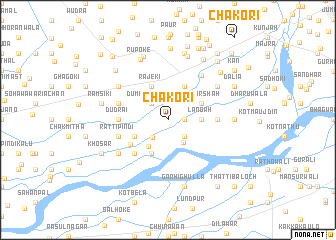 map of Chakori