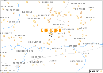 map of Chakoura