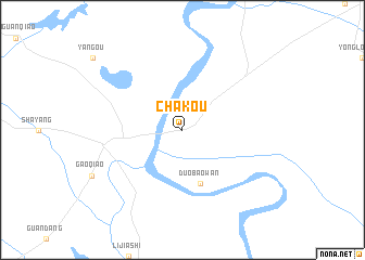 map of Chakou