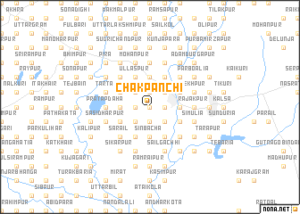 map of Chak Pānchi