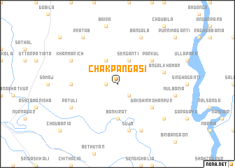 map of Chak Pāngāsi