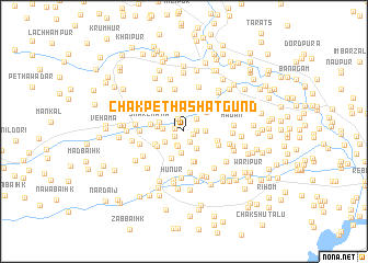 map of Chak Petha Shātgund