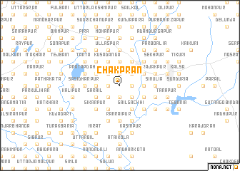 map of Chak Prān