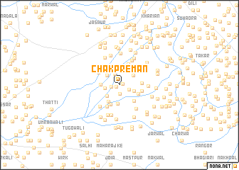 map of Chak Premān