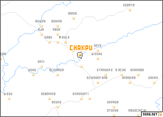 map of Chakpu