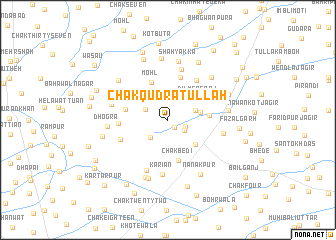 map of Chak Qudratullah