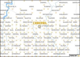 map of Chakrail