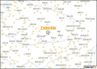 map of Chakrāi