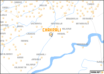 map of Chakrāli
