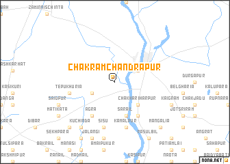 map of Chakrāmchandrapur