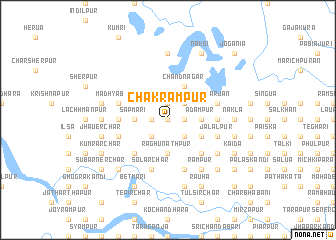 map of Chak Rāmpur