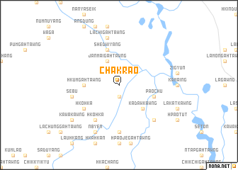 map of Chakrao