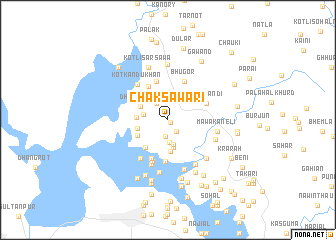 map of Chak Sawāri