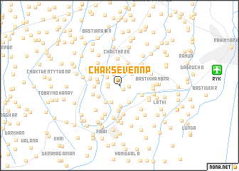 map of Chak Seven NP