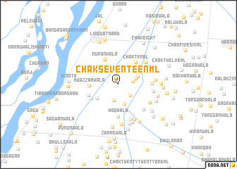 map of Chak Seventeen ML