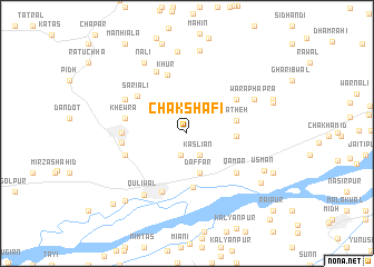 map of Chak Shafi