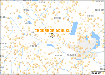 map of Chak Sharīda Muku