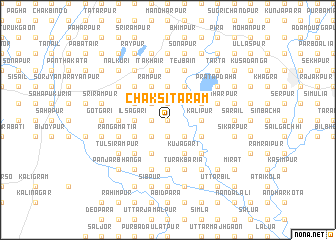 map of Chak Sitārām