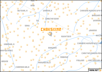 map of Chak Six MR