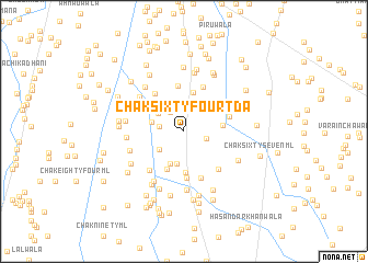 map of Chak Sixty-four TDA