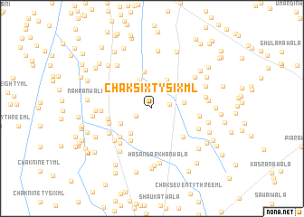 map of Chak Sixty-six ML