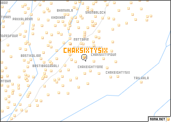 map of Chak Sixty-six