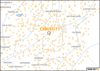 map of Chak Sixty