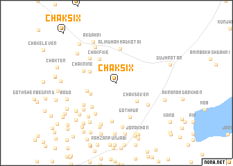 map of Chak Six