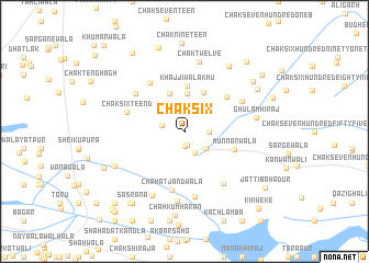 map of Chak Six