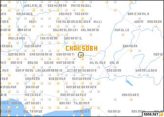 map of Chak Sobh