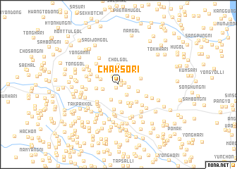 map of Chaksŏ-ri