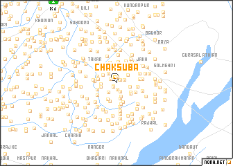 map of Chak Sūba