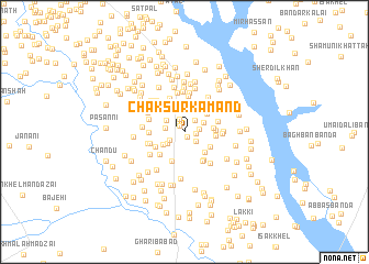 map of Chak Sūr Kamand