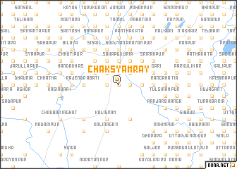 map of Chak Syāmrāy