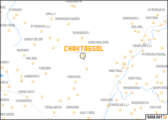 map of Chaktae-gol