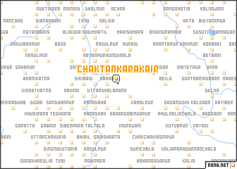 map of Chak Tānkarākair