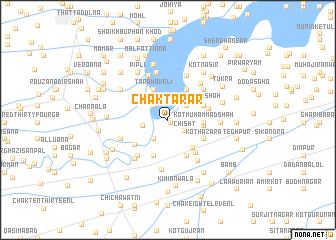 map of Chak Tārar