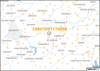 map of Chak Thirty-two NB