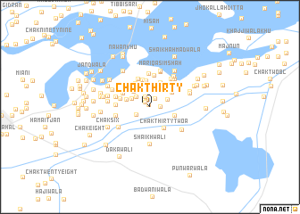 map of Chak Thirty