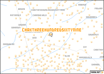 map of Chak Three Hundred Sixty-nine