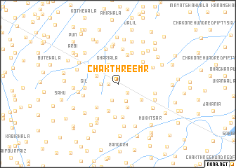 map of Chak Three MR