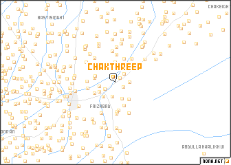 map of Chak Three P
