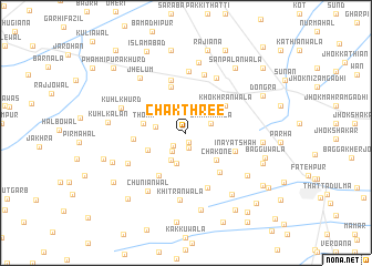 map of Chak Three