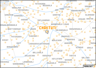 map of Chak Tūti